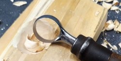 Making a wood cutter from a wrench