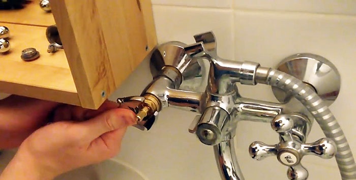 A dripping faucet, how to fix a water leak