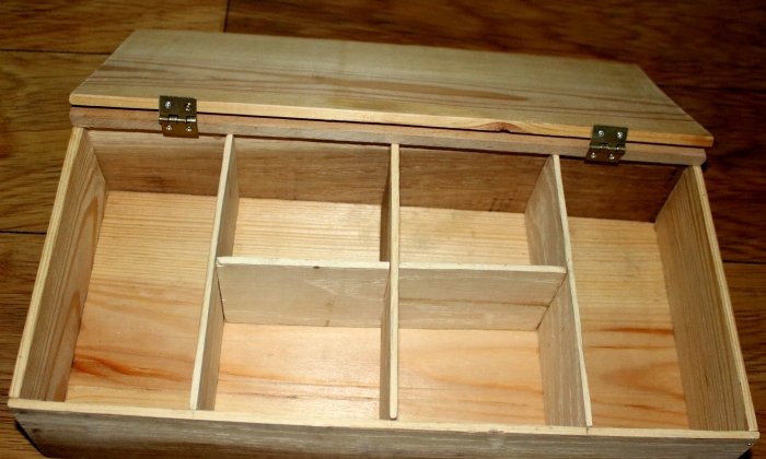 Master class ξύλινο κουτί DIY