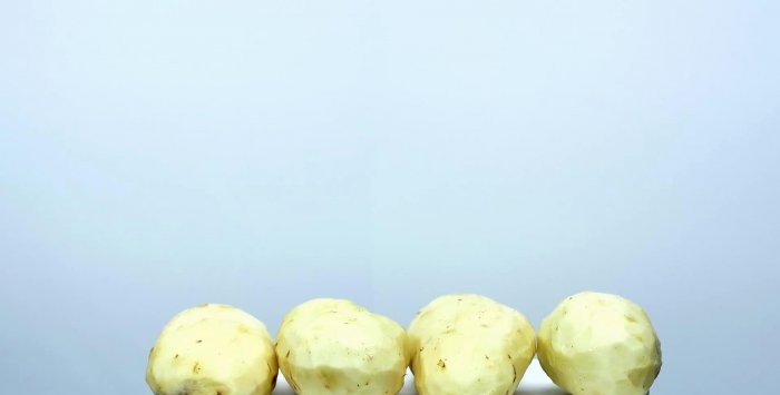 Extrahování škrobu z brambor