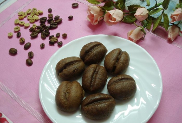 Biscoitos originais para os amantes do café