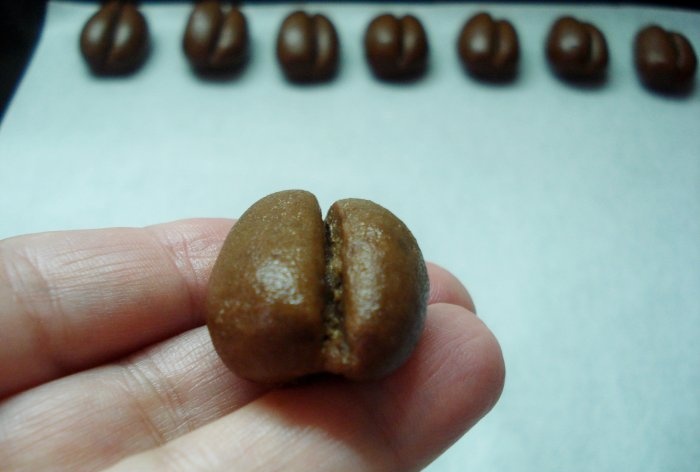 Biscoitos originais para os amantes do café