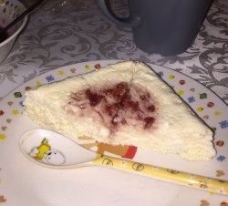 Rask cottage cheese gryte i mikrobølgeovnen