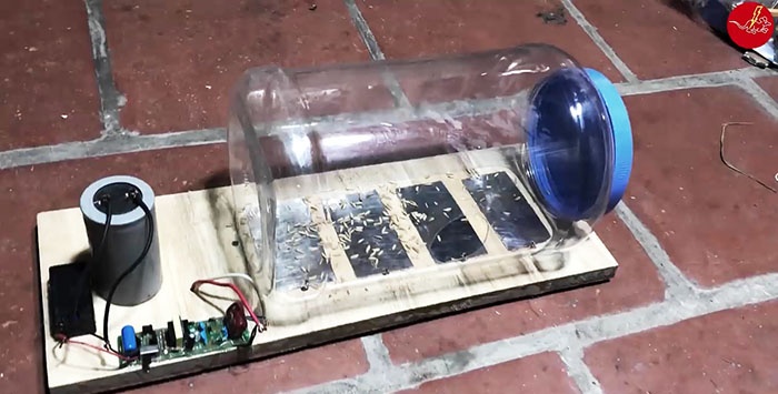 How to make a 12 volt electric trap for mice and rats