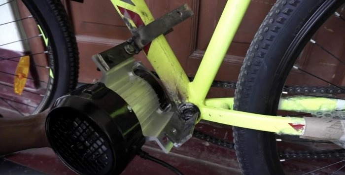 Güçlü DIY elektrikli bisiklet