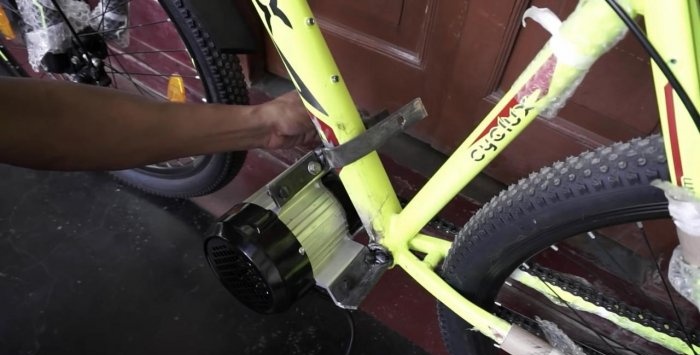 Güçlü DIY elektrikli bisiklet