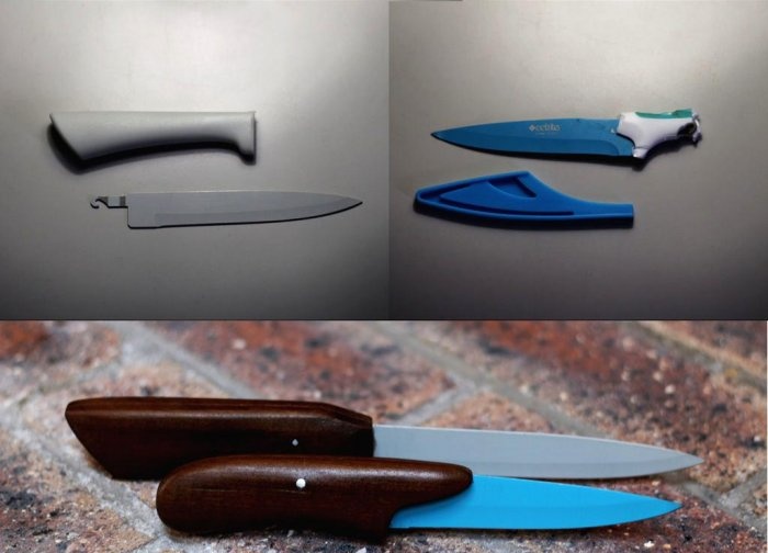 How to restore a knife if the handle breaks off
