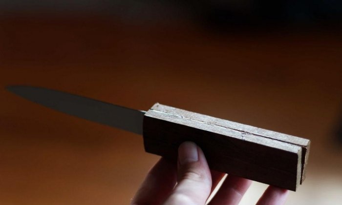 Hogyan lehet helyreállítani a kést, ha a nyél letörik