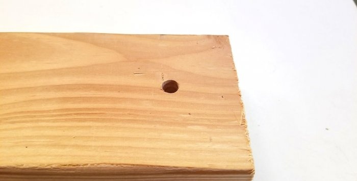 صنع صنبور خشب من الترباس
