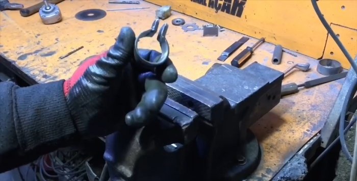 Do-it-yourself grinding cutting attachment para sa screwdriver
