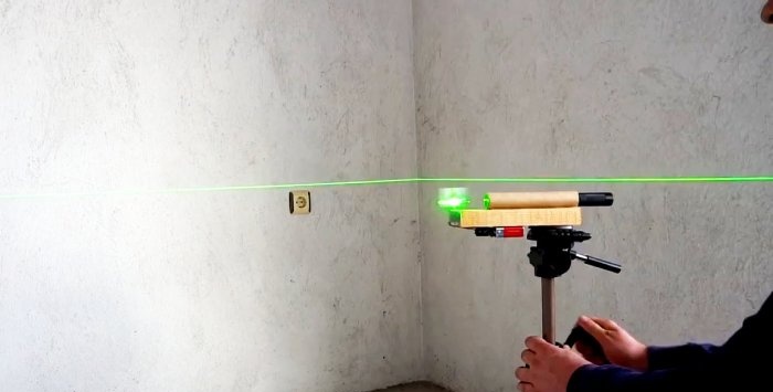 Hur man gör en enkel lasernivå från en pekare
