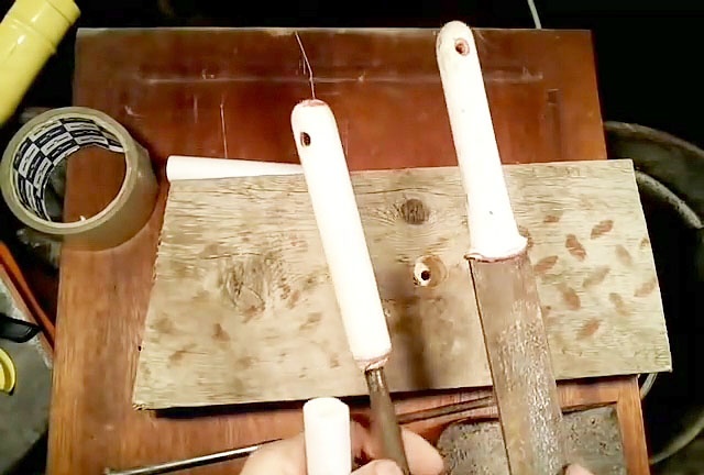 Како направити ручку алата од пластичне цеви