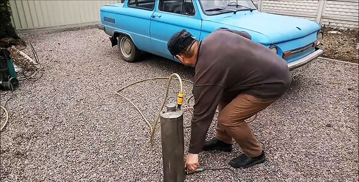 Napakahusay na foam generator mula sa isang fire extinguisher