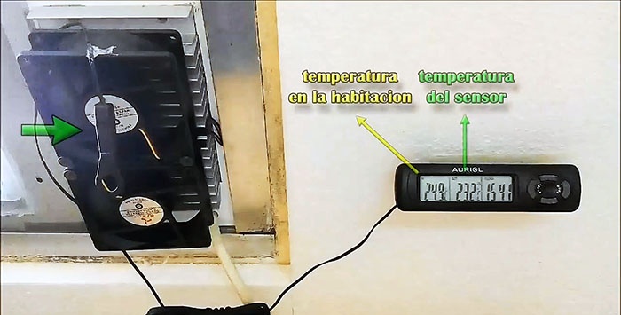 DIY air conditioner based on Peltier elements