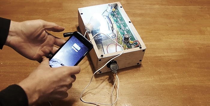 Manu-manong generator na may mga ionistor para sa pagsisimula ng makina