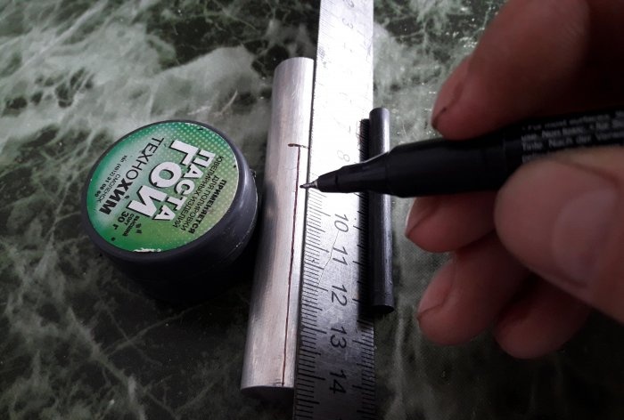 Como fazer pederneira com dois metais