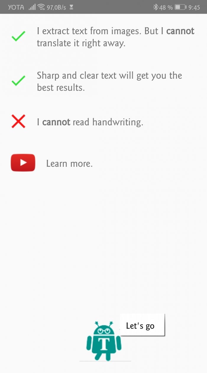 Text Fairy kopirajte tekst sa slike na Androidu