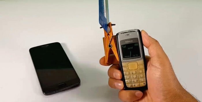 Eski bir telefondan en basit GSM alarmı