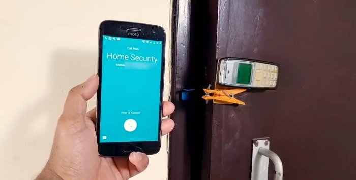 Ang pinakasimpleng alarma ng GSM mula sa isang lumang telepono
