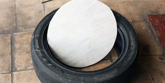 Tire column