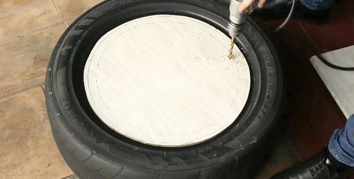 Tire column