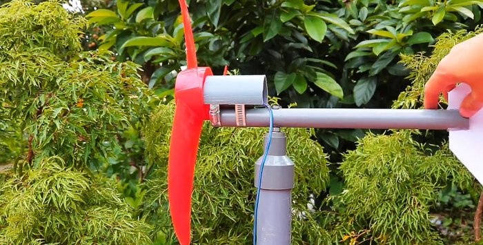 DIY mini wind generator