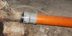 Remplacement du système de drainage en fonte par un système en plastique