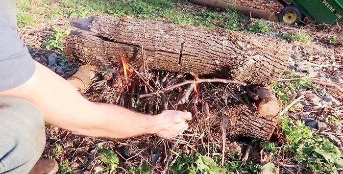 Sete maneiras de fazer fogo ao ar livre