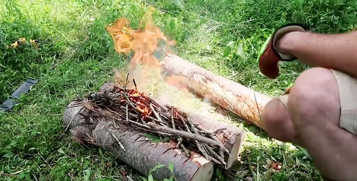 Sedam načina kako zapaliti vatru na otvorenom