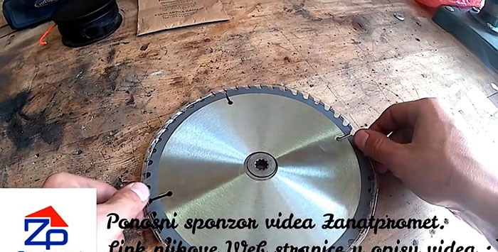 Paano mag-install ng saw blade sa isang trimmer