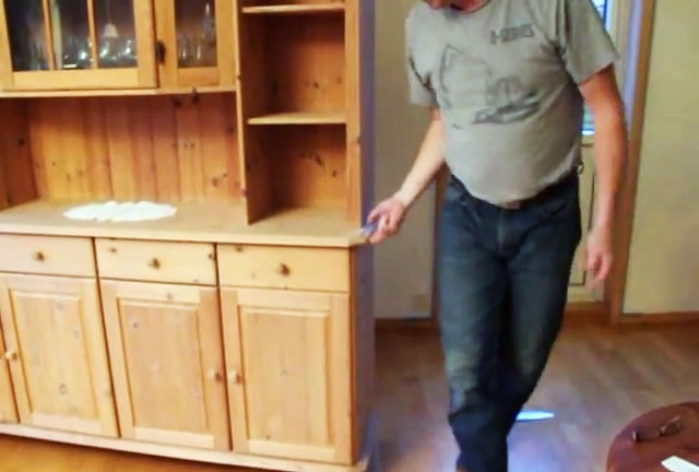 Como mover facilmente móveis pesados ​​sozinho