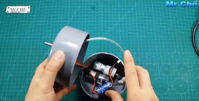 Cách chế tạo một máy nén di động chạy bằng pin
