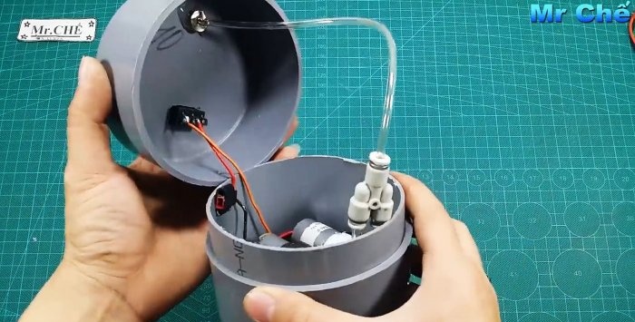 Come realizzare un compressore portatile alimentato a batteria