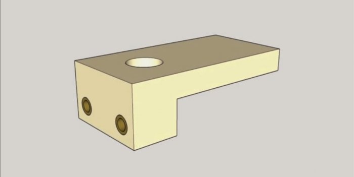 Modello fai da te per tasselli per mobili