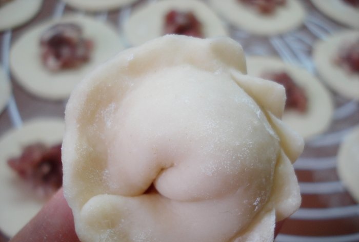 Masarap na dumpling sa pinakamasarap na choux pastry
