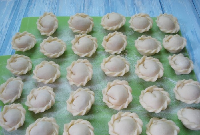 Deilige dumplings på det beste choux-bakverket