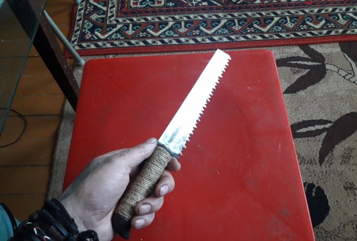Какво може да се направи от счупена ножовка