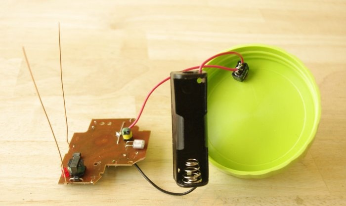 Lampe de poche DIY dans un pot