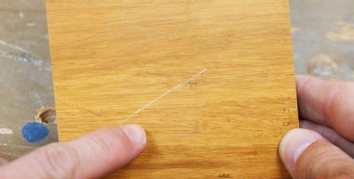 3 cara untuk menghilangkan calar dari sebarang kedalaman dari permukaan kayu