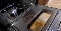 כיצד לנקות את התנור באמצעות סודה לשתייה וחומץ
