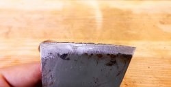 Sharpening an ax to razor level