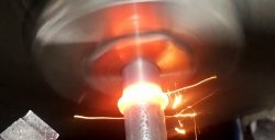 Drill extension gamit ang friction welding