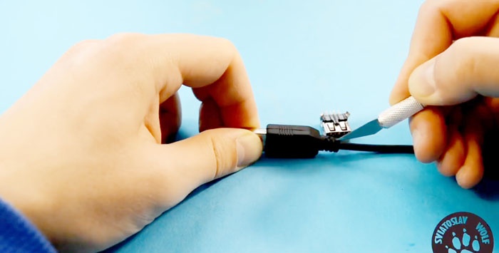 Kabel przedłużający typu skrętka USB