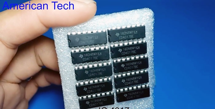 Đèn chạy đơn giản nhất chỉ trên một con chip không cần lập trình