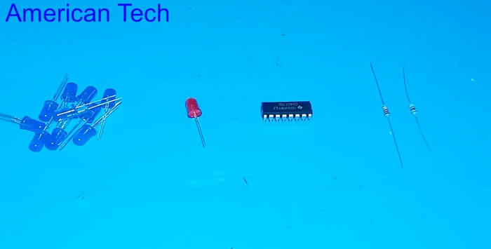 Las luces de marcha más sencillas en un solo chip sin programación