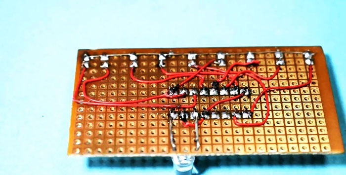 DIY-Lauflichter auf einem Chip
