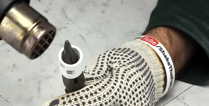 Hoe maak je een ketting van PVC-buis