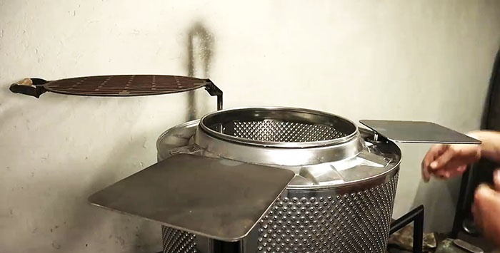 Paano gumawa ng super grill mula sa ginamit na washing machine drum