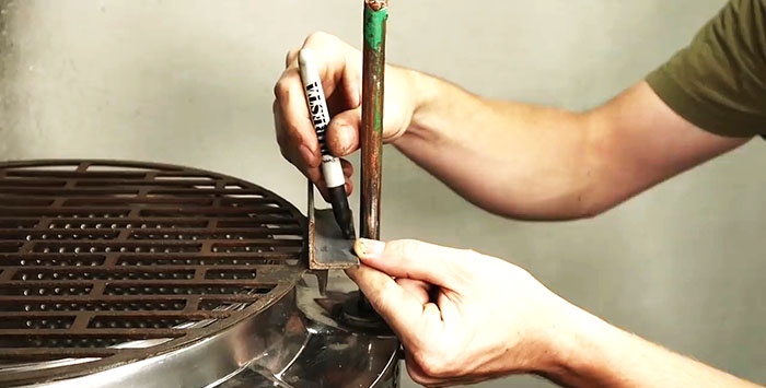 How to make a super grill from a used washing machine drum