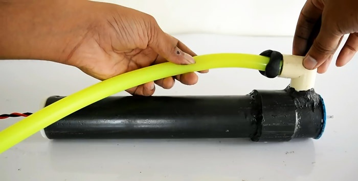 Gawang bahay na 12V submersible pump para sa irigasyon